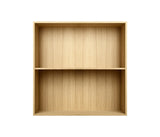 002 Shelf whole Horizontal middle side Dimensions H70 W70 D21 / 30 / 34.5 Oak