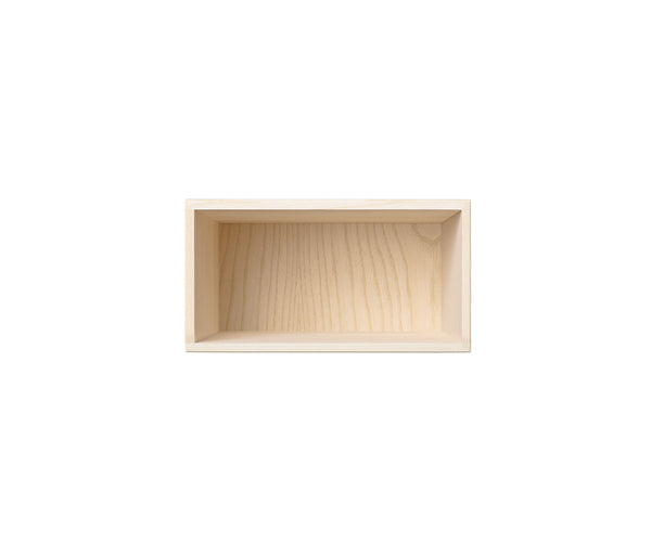 012 Bookcase Quarter Hallway Dimensions H18 W35 D21 / 30 Ash