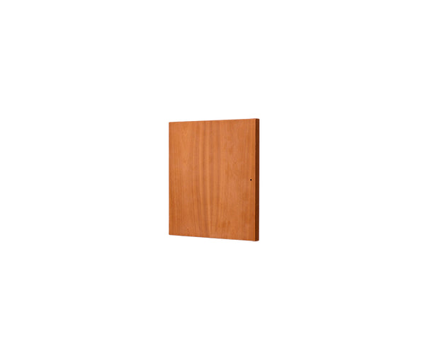 014 Door Modern Small Dimensions H33 W33 D1.2 Mahogany