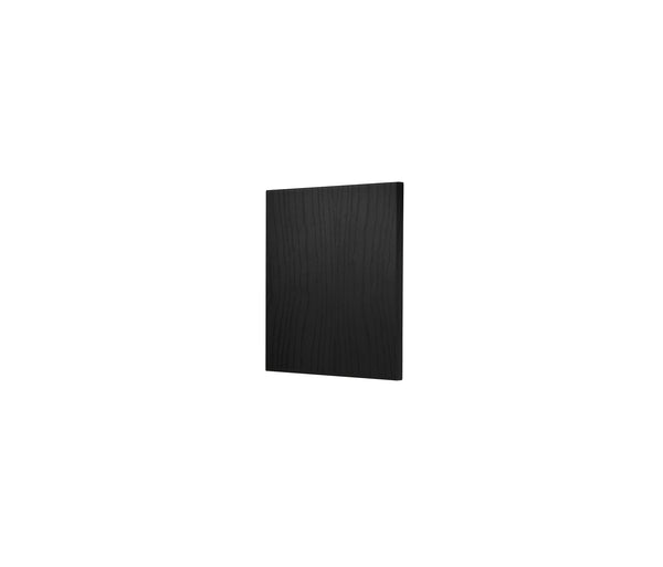 014 Door Modern Small Dimensions H33 W33 D1.2 Ash Black Stained