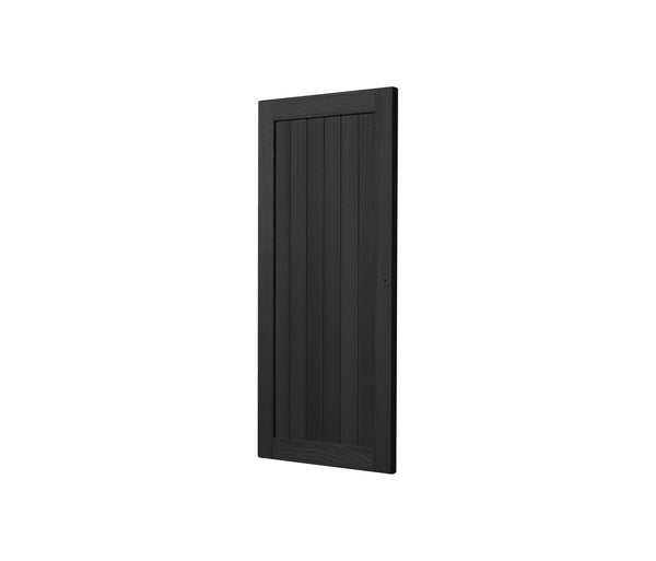 015 Door Classic Large Size H67 W33 D1.2 Ash Black Stained